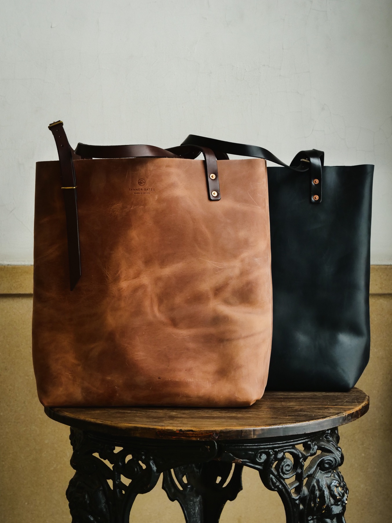 Vixen Leather Tote Bag-Tanner Bates