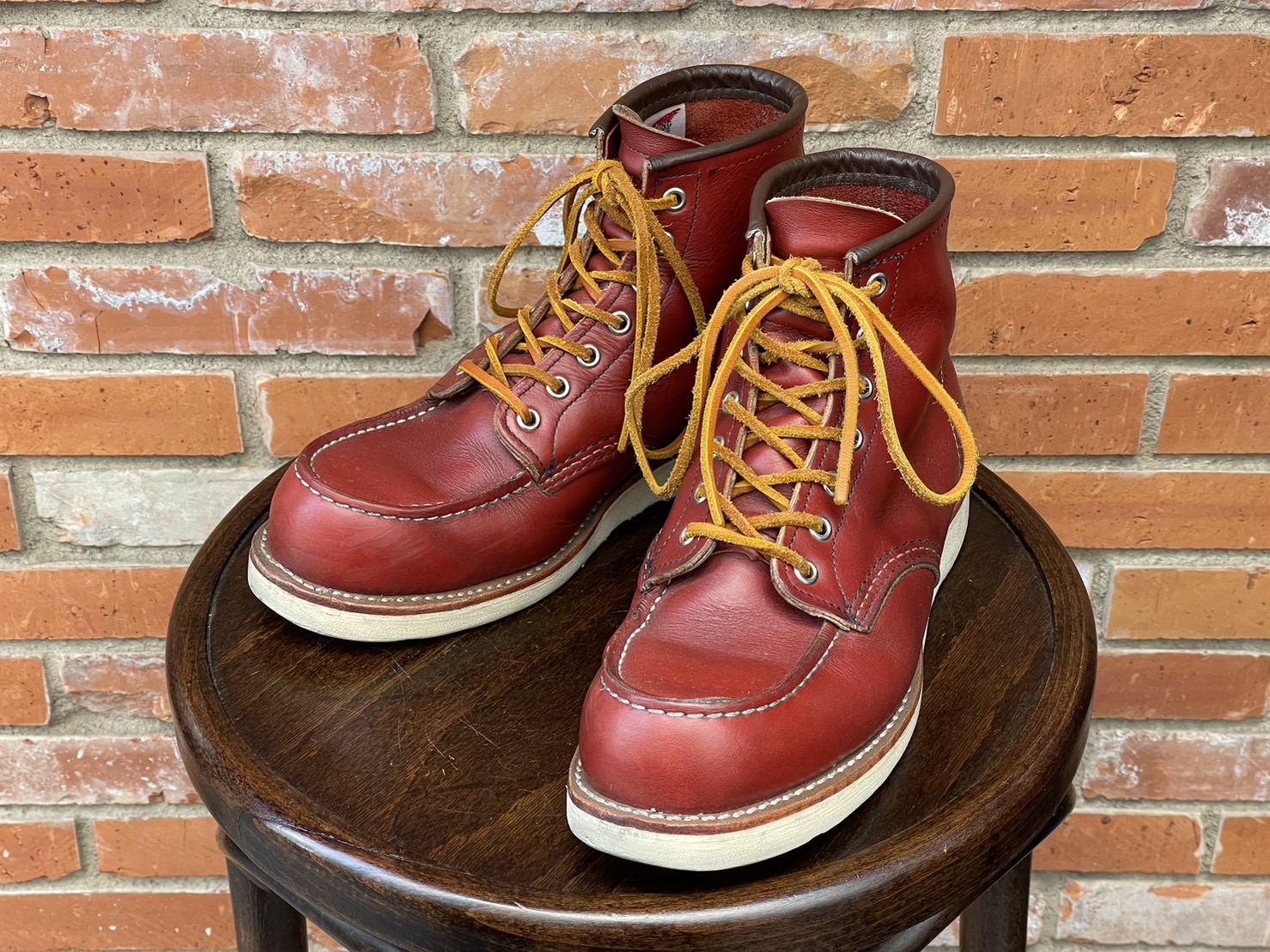 RED WINGアイリッシュセッター8875 レッドブラウン 美品トライアンフ - 靴